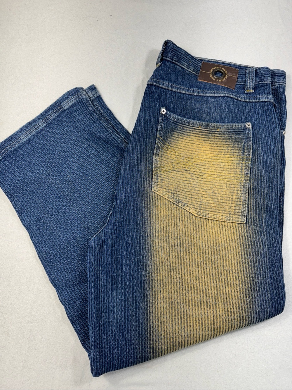 RARE-Tool Brand Jeans Men's Sz 42x30 (29) Baggy 90s Vintage Denim Jeans